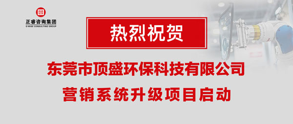 東莞市頂盛環(huán)?？萍加邢薰緺I銷系統(tǒng)升級項目啟動