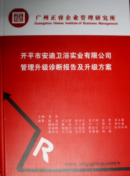 《開平市安迪衛(wèi)浴實(shí)業(yè)有限公司管理升級(jí)診斷報(bào)告及升級(jí)方案》